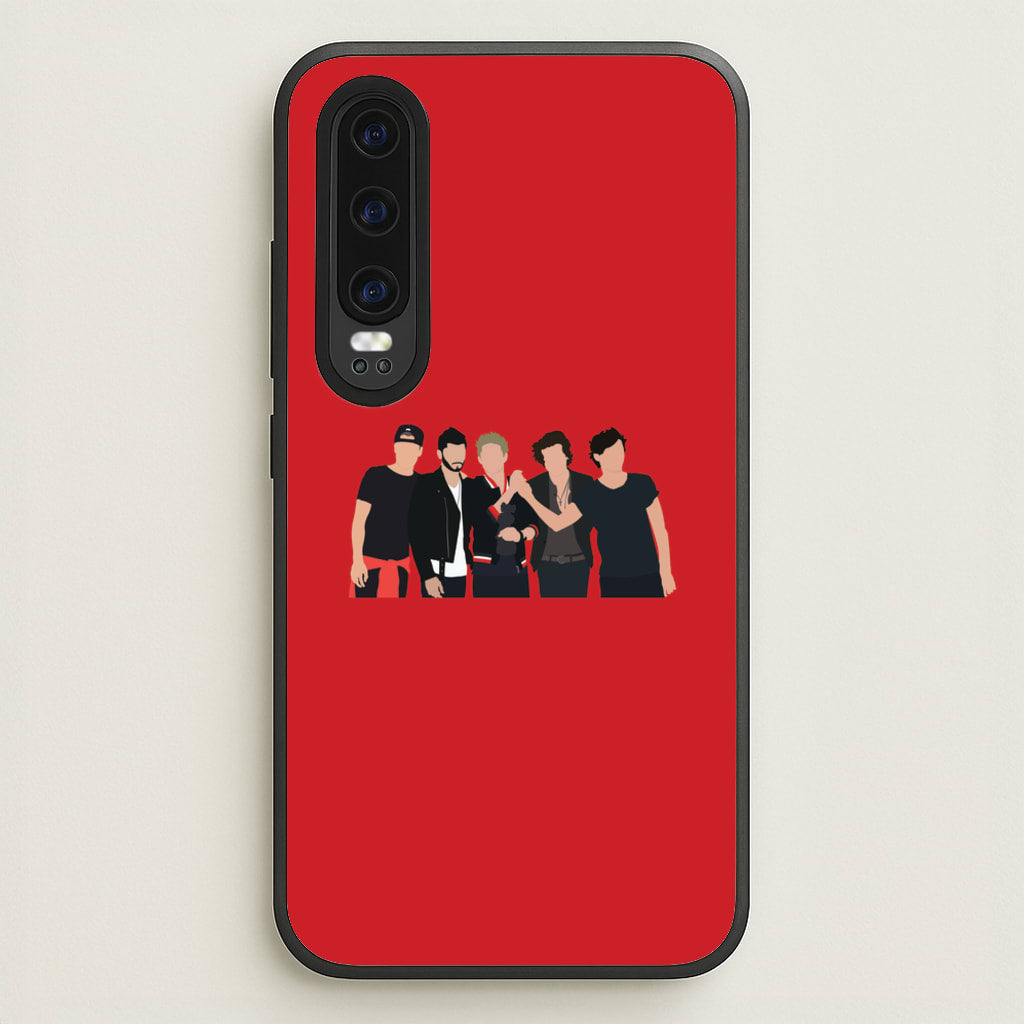 The 1D Crew  - One Direction Phone Case for Huawei P30