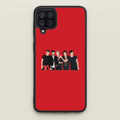 The 1D Crew  - One Direction Phone Case for Galaxy A12