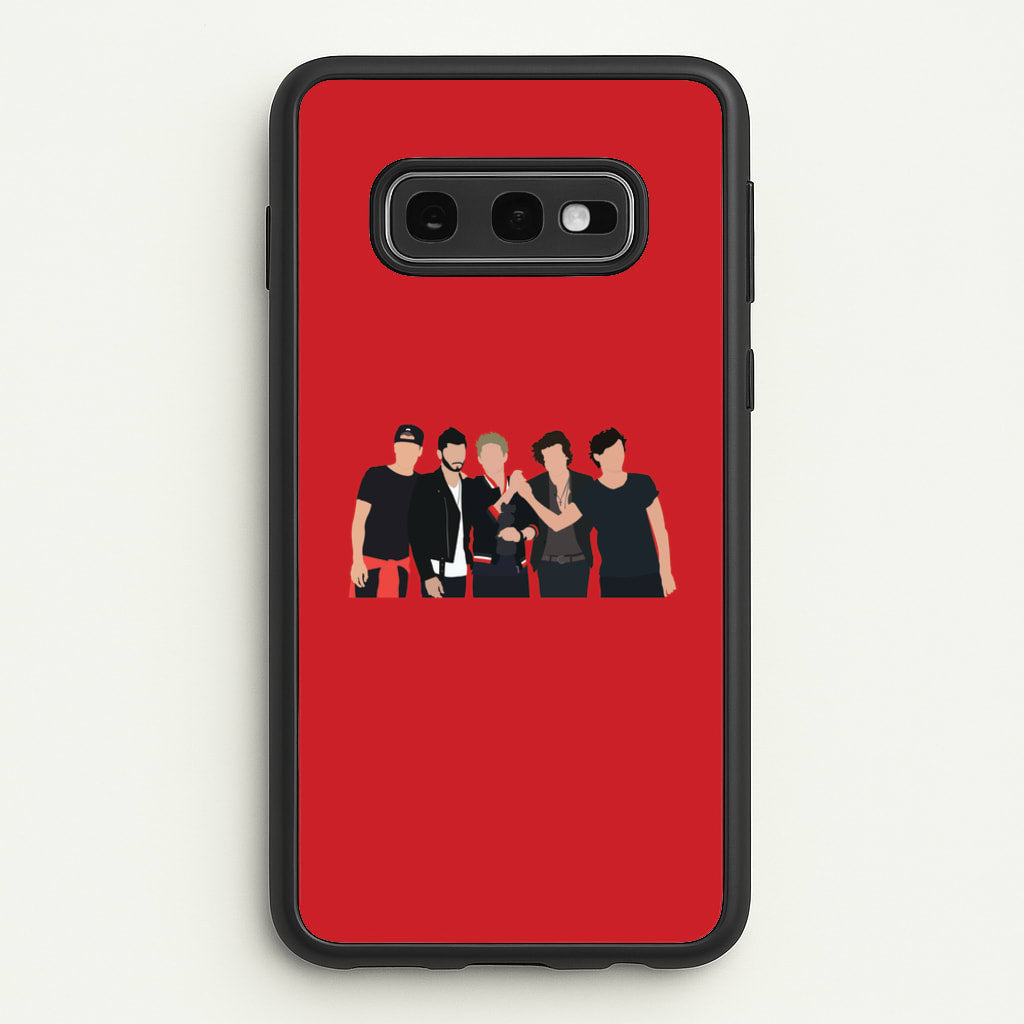 The 1D Crew  - One Direction Phone Case for Galaxy S10e