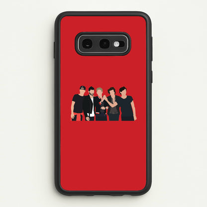 The 1D Crew  - One Direction Phone Case for Galaxy S10e