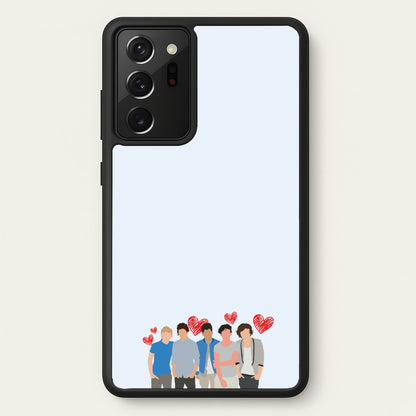 Love Band  - One Direction Phone Case for Galaxy Note 20 Ultra