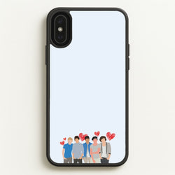 Love Band  - One Direction Phone Case for iPhone XS Max