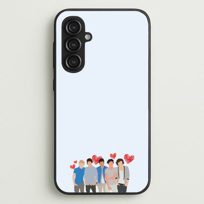 Love Band  - One Direction Phone Case for Galaxy S23FE
