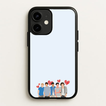 Love Band  - One Direction Phone Case for iPhone 12 Mini