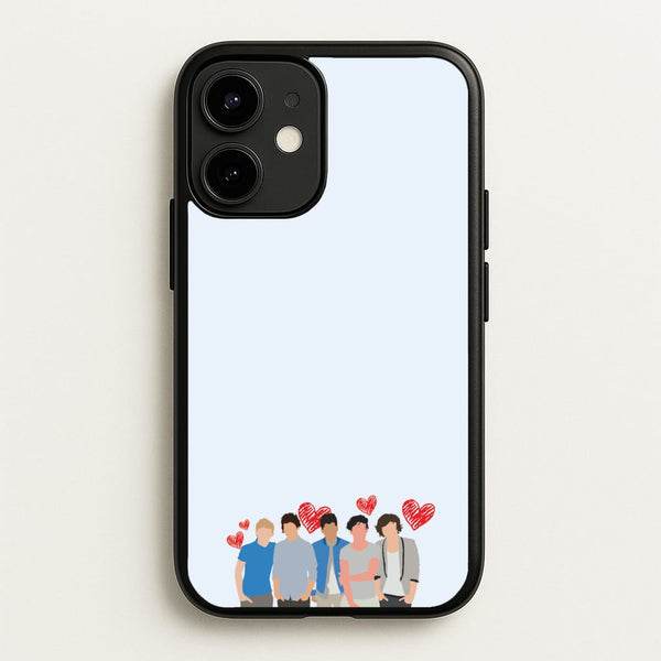 Love Band  - One Direction Phone Case for iPhone 12 Mini
