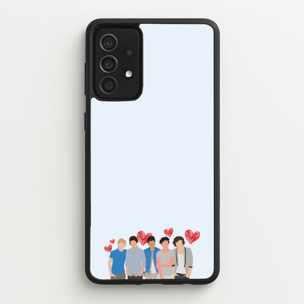 Love Band  - One Direction Phone Case for Galaxy A52 / A52s