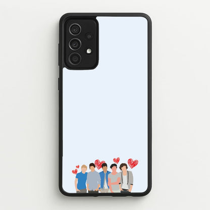 Love Band  - One Direction Phone Case for Galaxy A52 / A52s