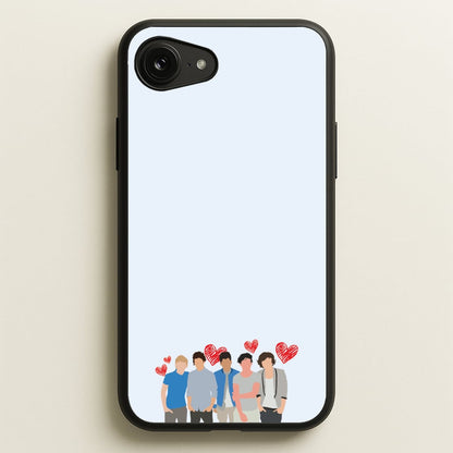 Love Band  - One Direction Phone Case for iPhone 16e