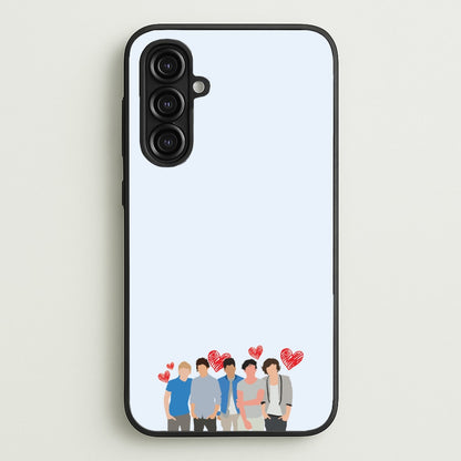 Love Band  - One Direction Phone Case for Galaxy A16