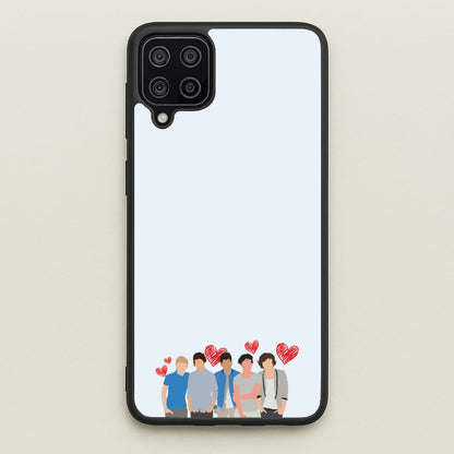 Love Band  - One Direction Phone Case for Galaxy A12