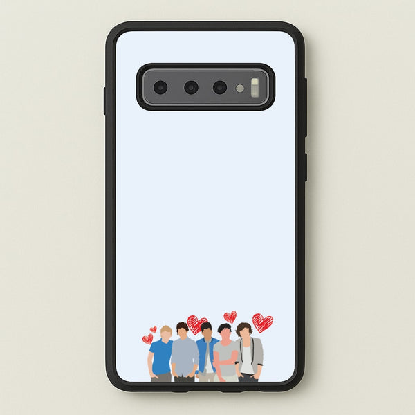 Love Band  - One Direction Phone Case for Galaxy S10