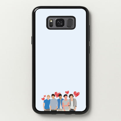 Love Band  - One Direction Phone Case for Galaxy S8 Plus