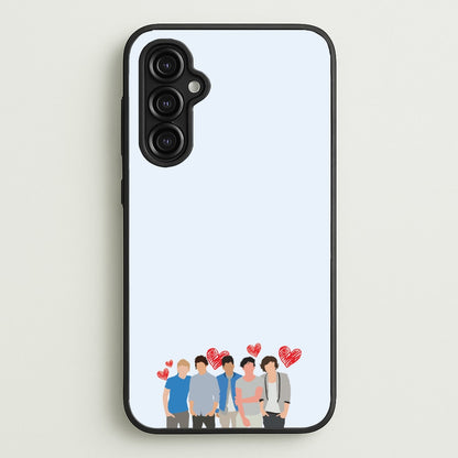 Love Band  - One Direction Phone Case for Galaxy A14