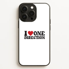 I Love Direction Phone Case