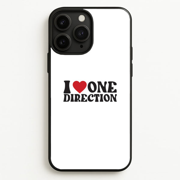 I Love Direction  - One Direction Phone Case for iPhone 11 Pro