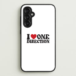 I Love Direction  - One Direction Phone Case for Galaxy A14