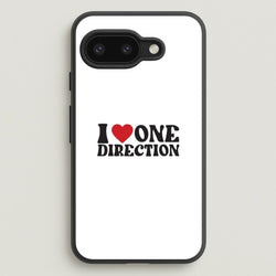 I Love Direction  - One Direction Phone Case for Google Pixel 9a