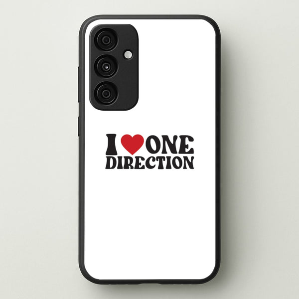 I Love Direction  - One Direction Phone Case for Galaxy A35
