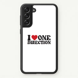 I Love Direction  - One Direction Phone Case for Galaxy S22