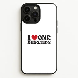 I Love Direction  - One Direction Phone Case for iPhone 13 Pro Max