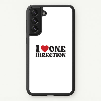 I Love Direction  - One Direction Phone Case for Galaxy S22 Plus