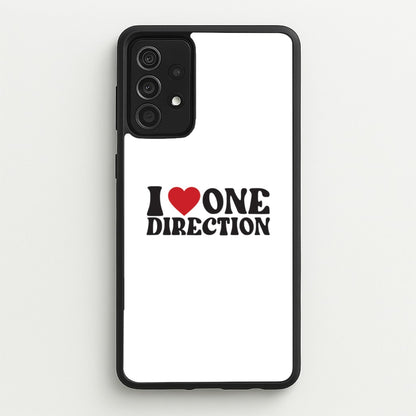 I Love Direction  - One Direction Phone Case for Galaxy A52 / A52s