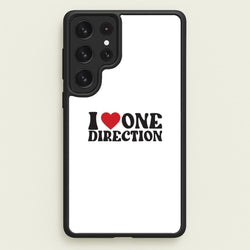 I Love Direction  - One Direction Phone Case for Galaxy S23 Ultra