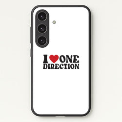 I Love Direction  - One Direction Phone Case for Galaxy S24