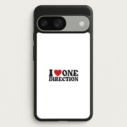 I Love Direction  - One Direction Phone Case for Google Pixel 9 / 9 Pro