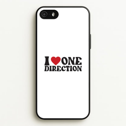 I Love Direction  - One Direction Phone Case for iPhone 5 / 5s / SE 2016