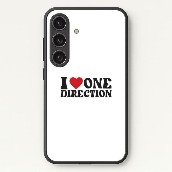 I Love Direction  - One Direction Phone Case for Galaxy S24 Plus