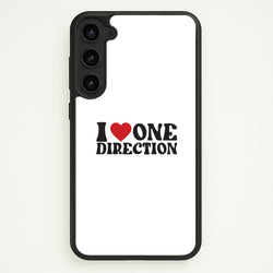 I Love Direction  - One Direction Phone Case for Galaxy S23