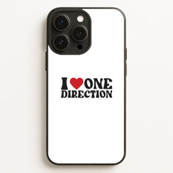I Love Direction  - One Direction Phone Case for iPhone 12 Pro Max