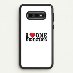 I Love Direction  - One Direction Phone Case for Galaxy S10e