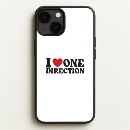 I Love Direction  - One Direction Phone Case for iPhone 13