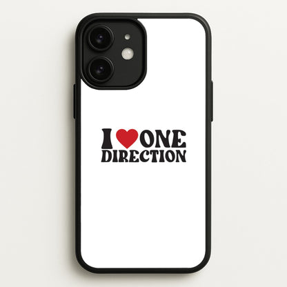I Love Direction  - One Direction Phone Case for iPhone 11