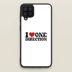 I Love Direction  - One Direction Phone Case for Galaxy A12