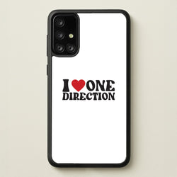 I Love Direction  - One Direction Phone Case for Galaxy A71