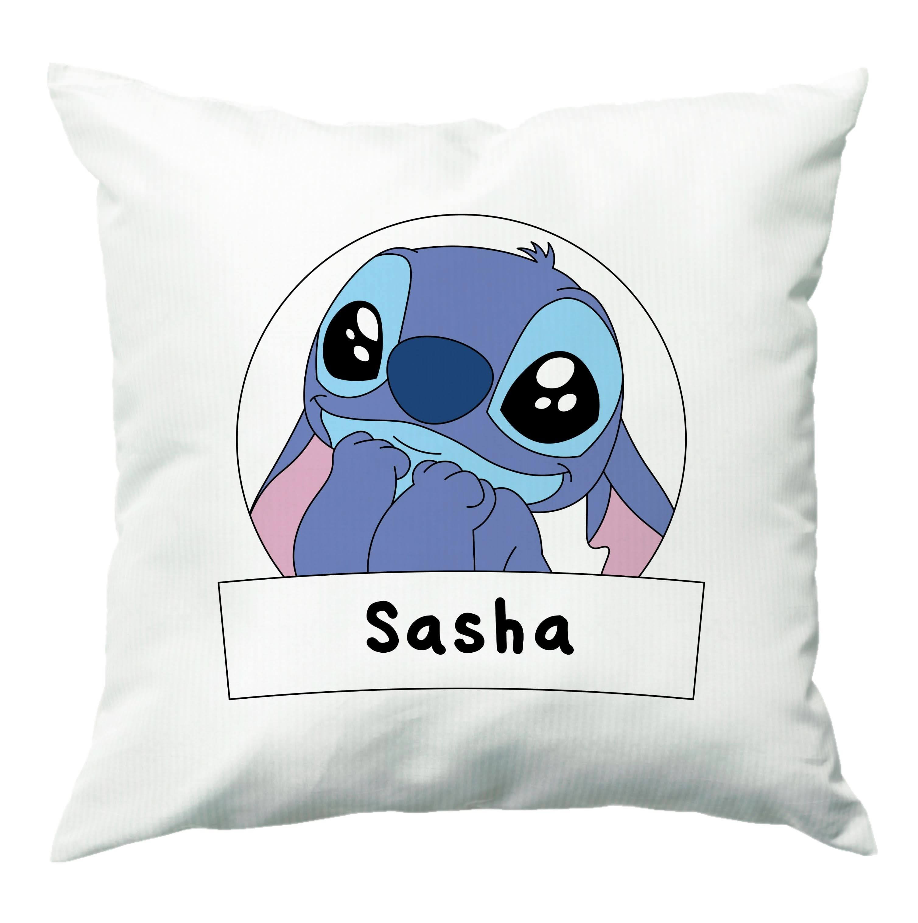 Personalised Cute Blue Alien Cushion