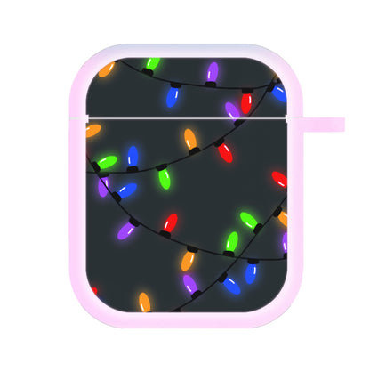 Rainbow Lights - Christmas Patterns AirPods Case