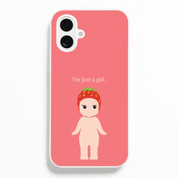I'm Just A Girl iPhone 16 Plus Case