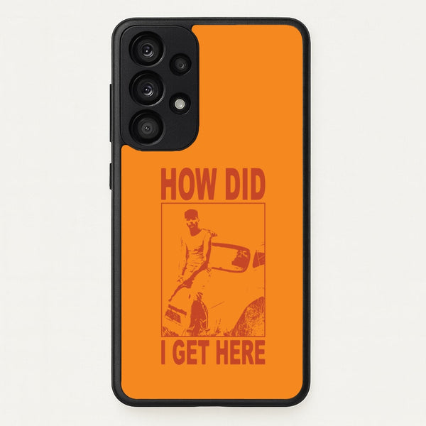 HDIGH Poster Galaxy A53 Case
