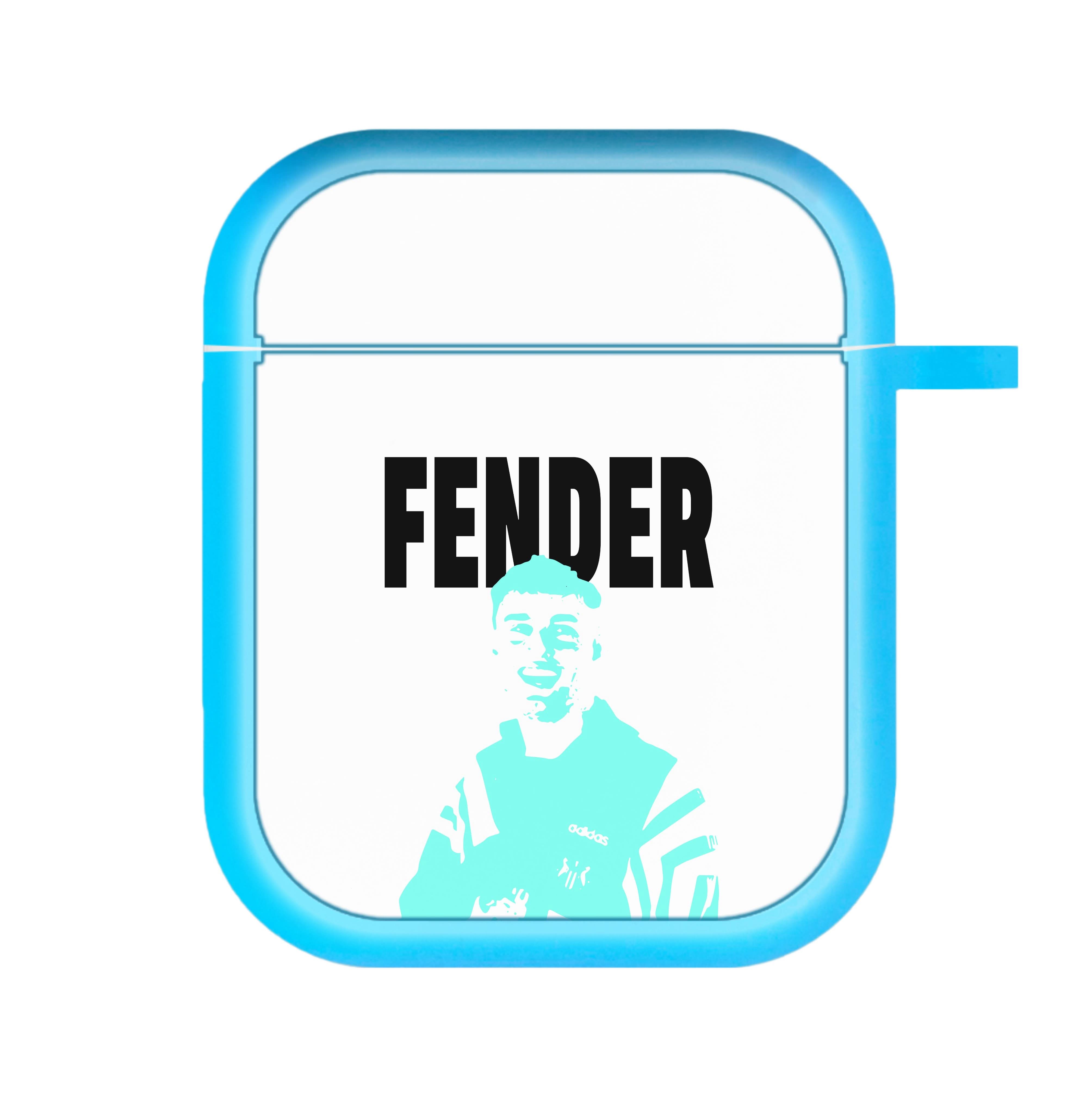 Fender Silhouette Blue AirPods Case