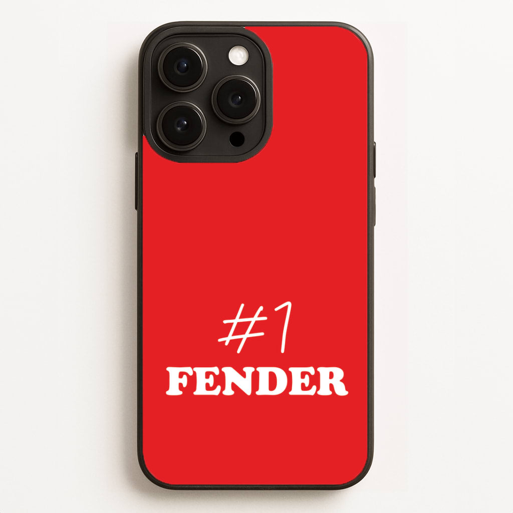 #1 FENDER Phone Case for iPhone, Samsung Galaxy and Google Pixel