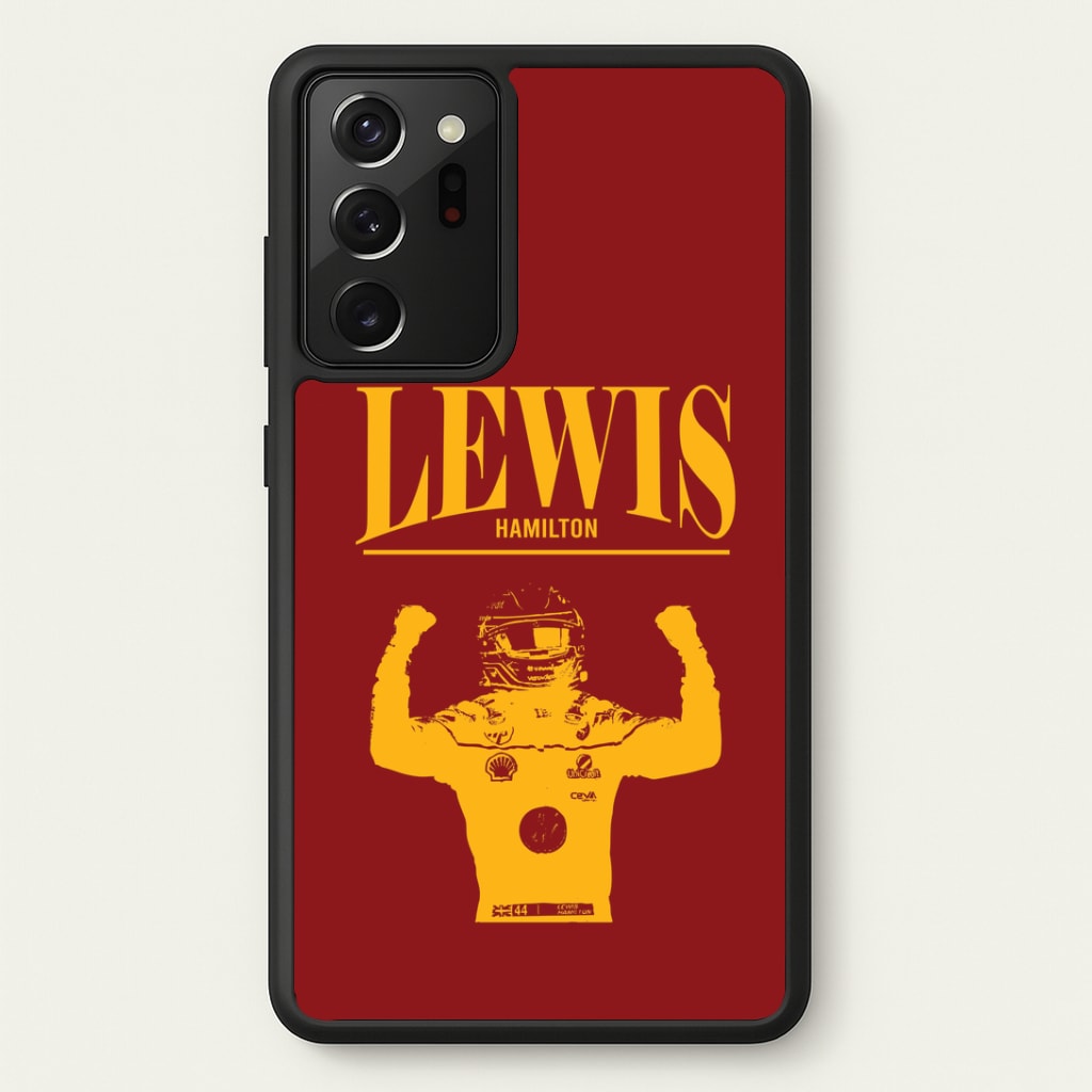 Lewis Red And Gold Galaxy Note 20 Ultra Case