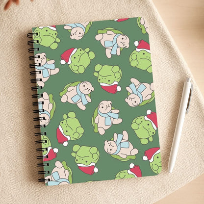 Grumpy Christmas Plushies Pattern Notepad