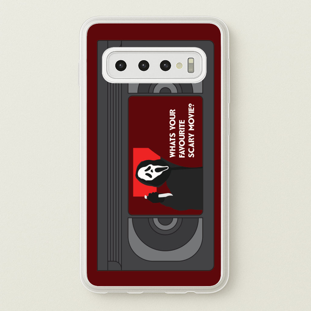 Horror Movie 7 VHS Tape Galaxy S10 Case