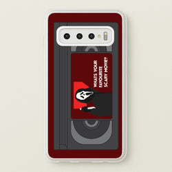Horror Movie 7 VHS Tape Galaxy S10 Plus Case