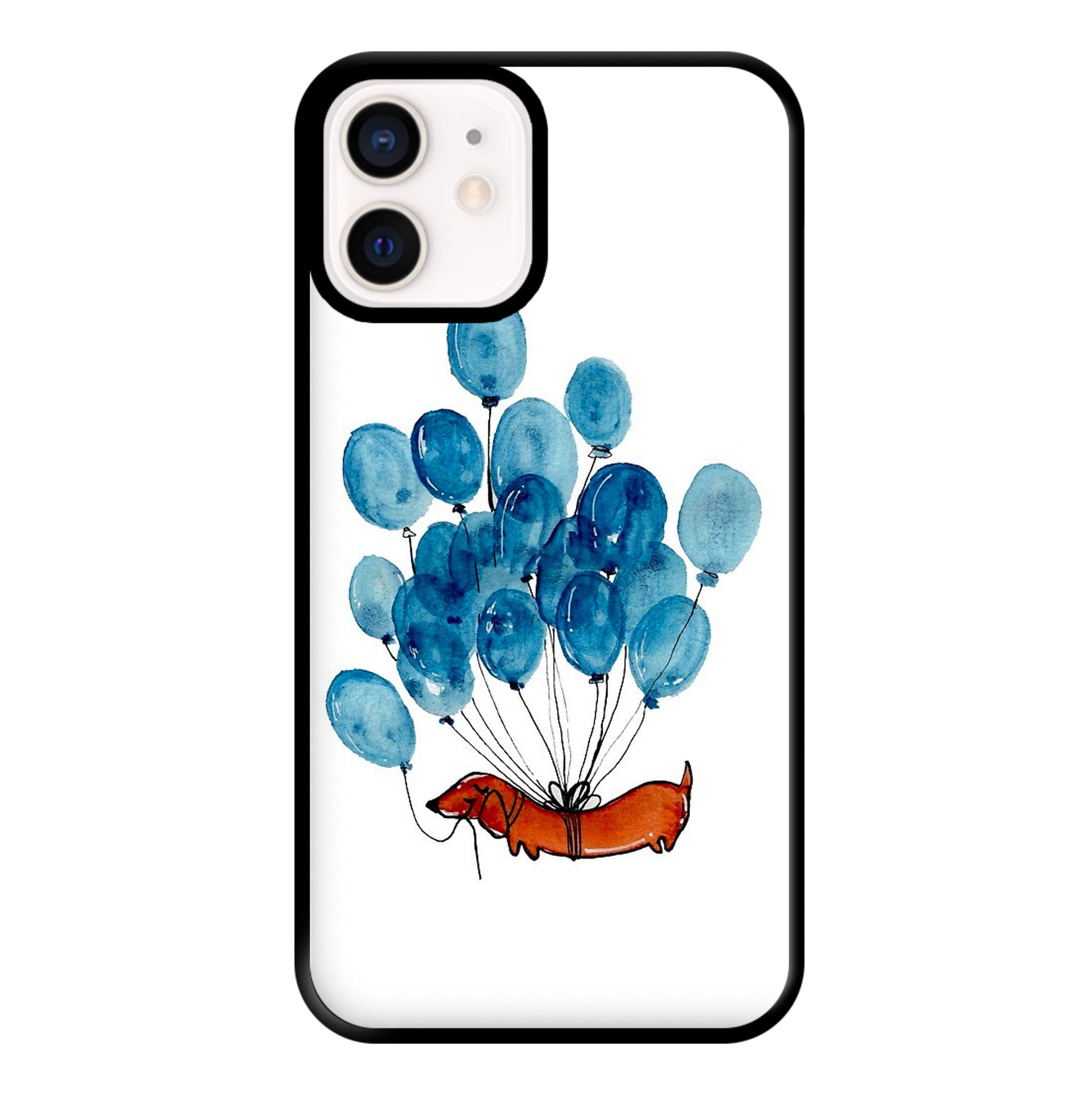 Dachshund And Balloons Phone Case