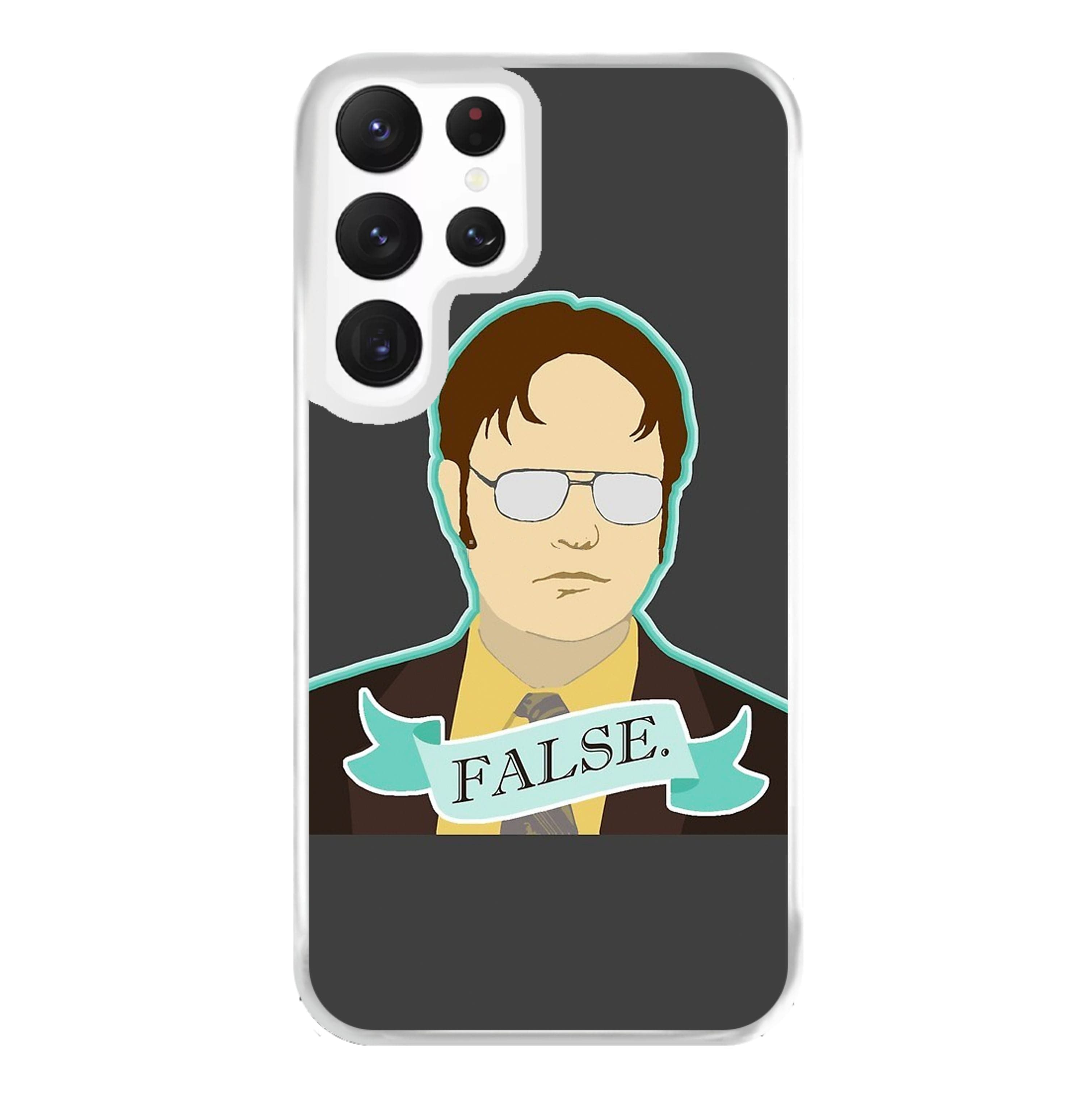 False. Dwight Phone Case